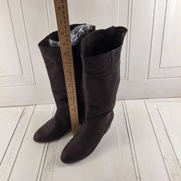 Savida Collection By Betco Brown Genuine Leather Womens Boots Sz 8 - Picture 2 of 12